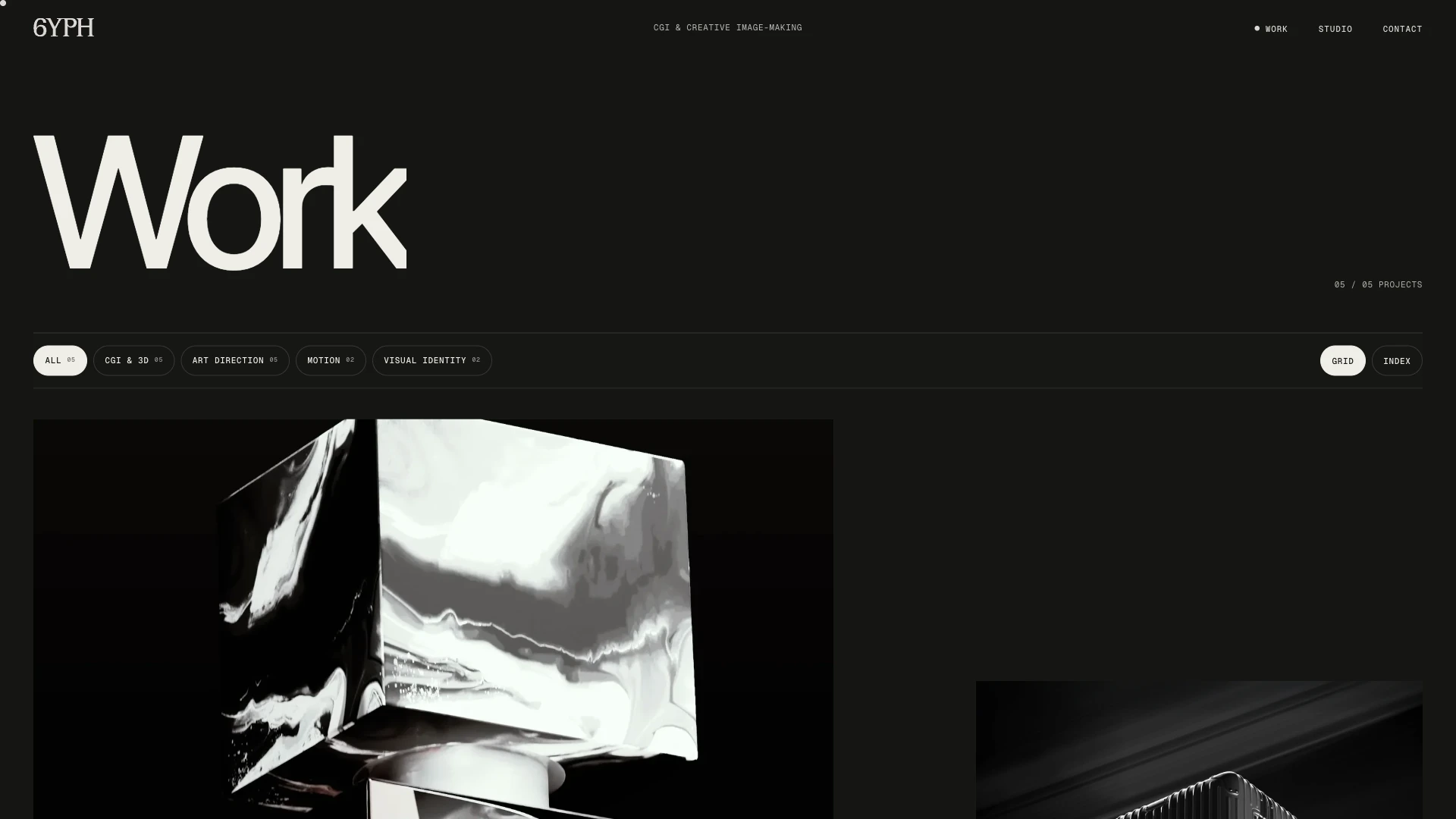 6YPH work grid with five distinct projects